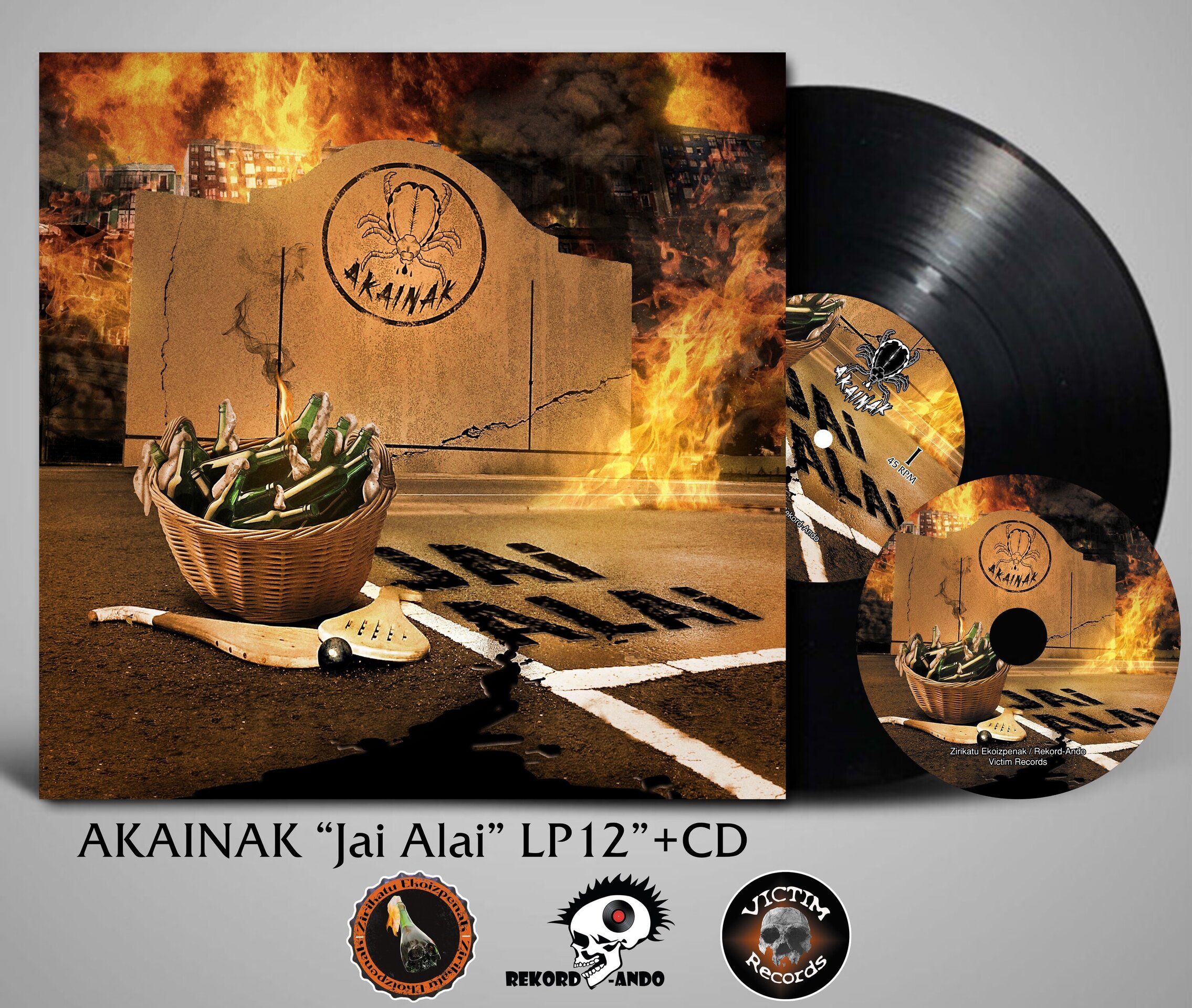 LP12"+CD Jai Alai - 1